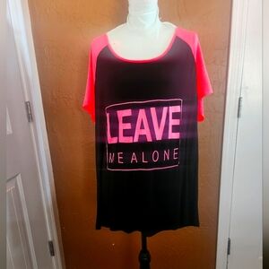 3XL T-Shirt (Leave Me Alone) Annabelle